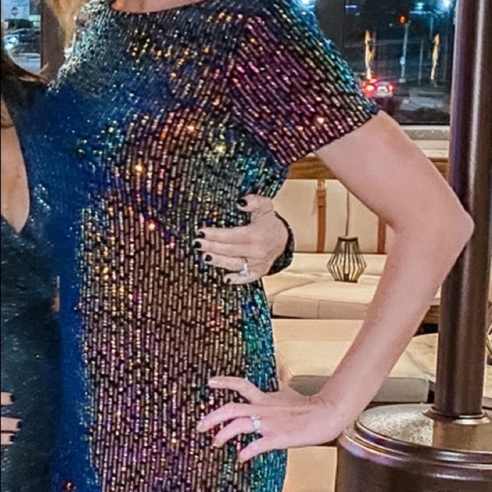 Vici sequin multi colored dress. Worn once. Absolutely stunning.